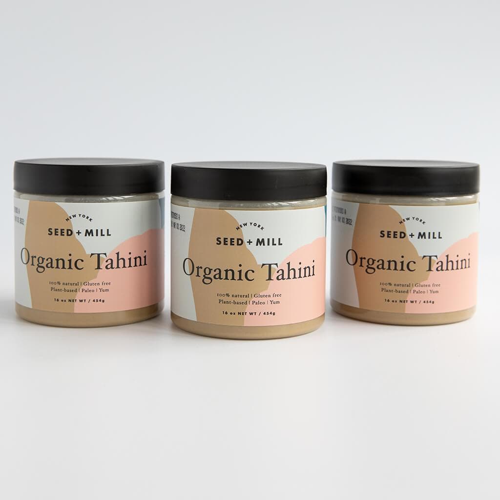 Seed + Mill Organic Tahini Trio - Classic and Za'atar、mySite、topwebapps