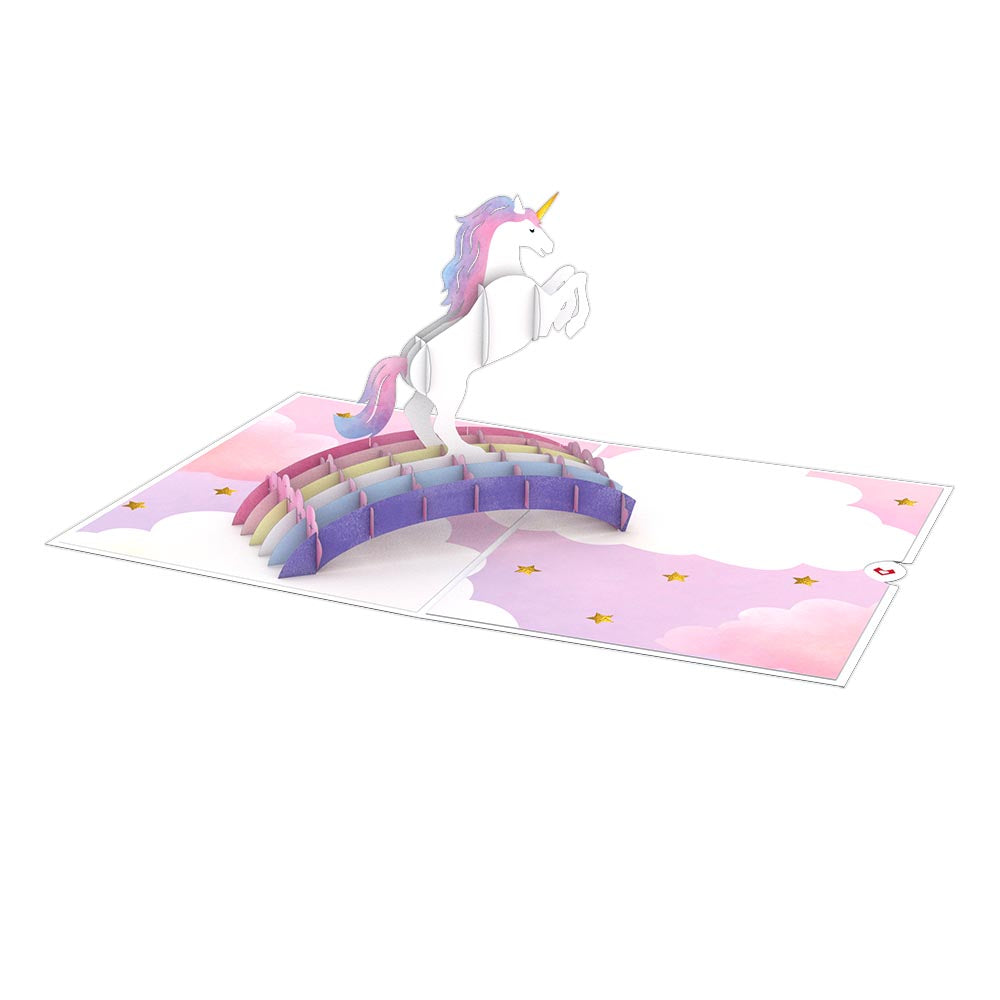 Encouragement Unicorn Pop-Up Card、mySite、solidvoid