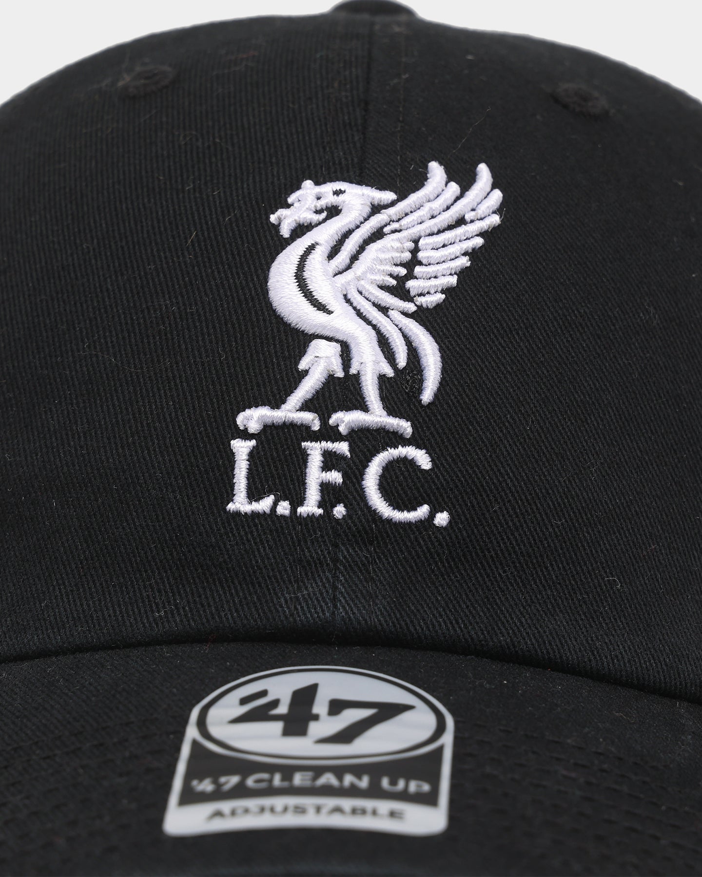 47 Brand Liverpool Football Club Clean Up Strapback Black、mySite、zt4zffjzw