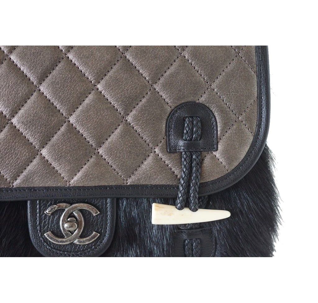 Chanel Dallas Collection Bag Black Fur、mySite、garminoutage.com