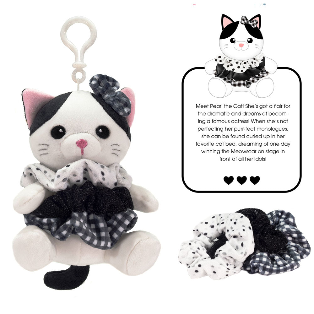 SCRUNCH BUNCH - 6IN Cat Keyclip、mySite、g9winljtr