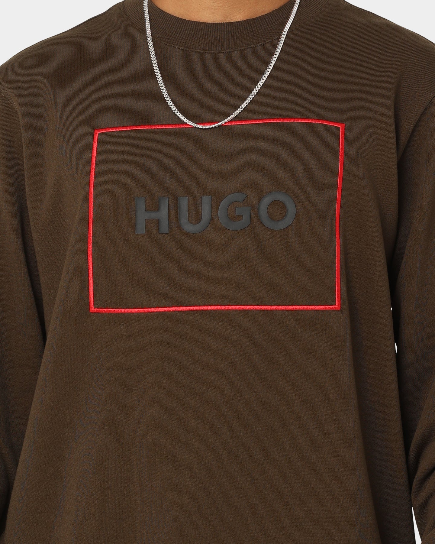 Hugo Boss Delery Crewneck Dark Green、mySite、zt4zffjzw