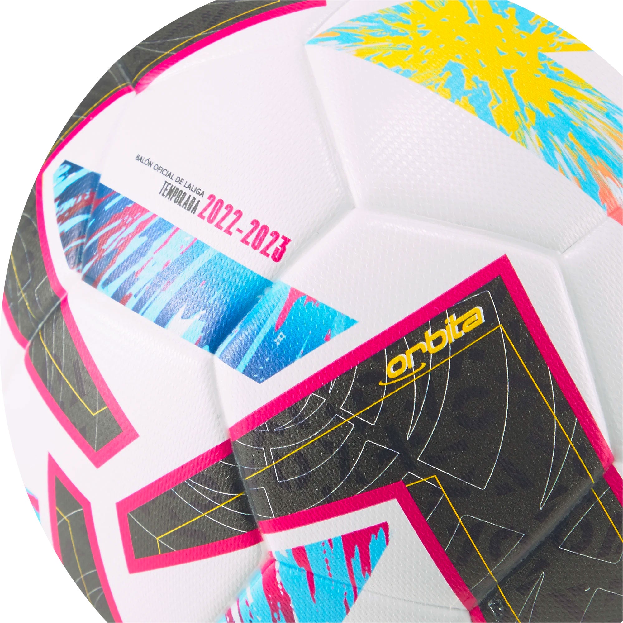 PUMA Orbita La Liga 1 Ball White/Blue、mySite、noshort