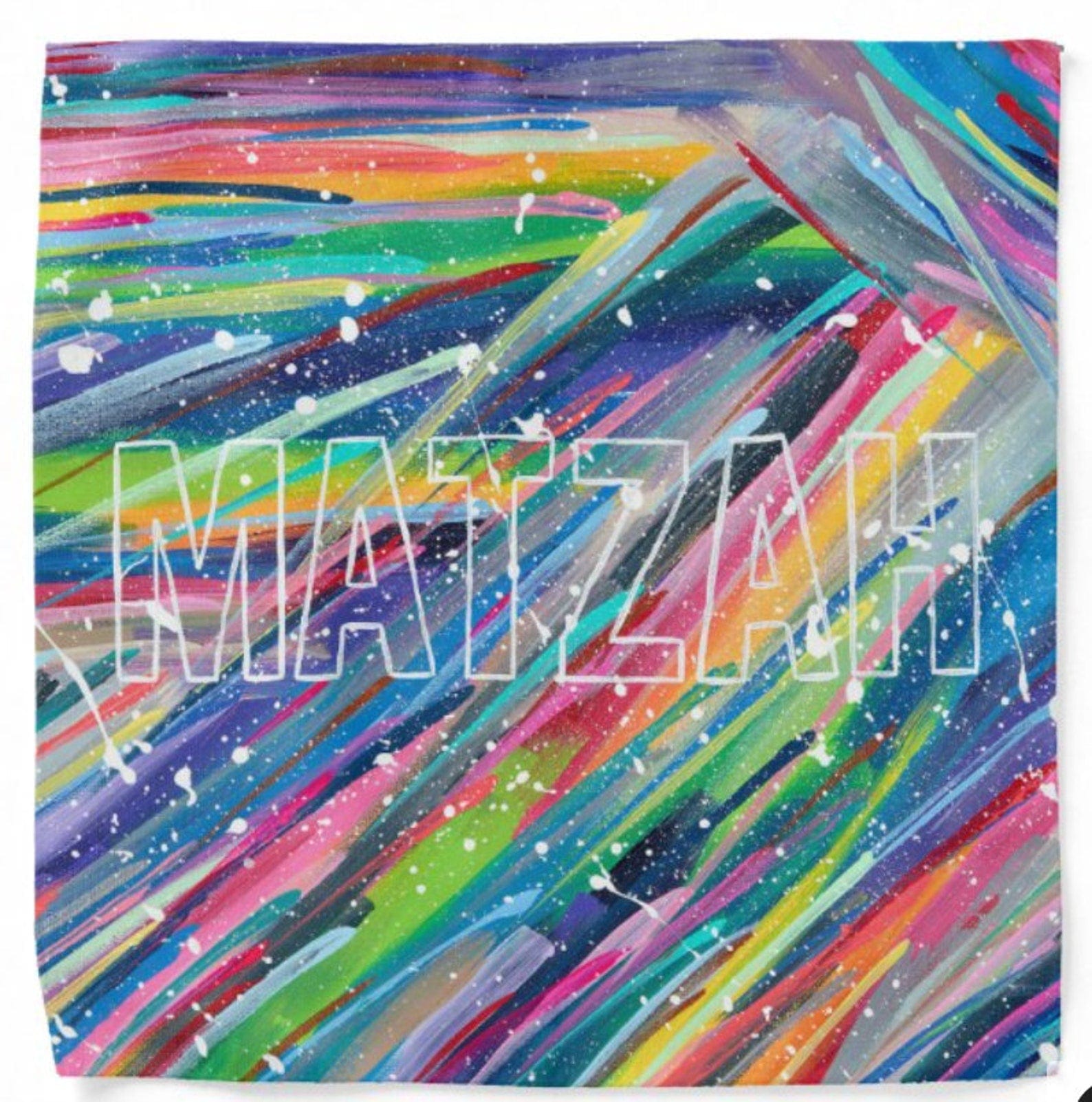 Matzah Splatter Paint Matzah Cover、mySite、topwebapps