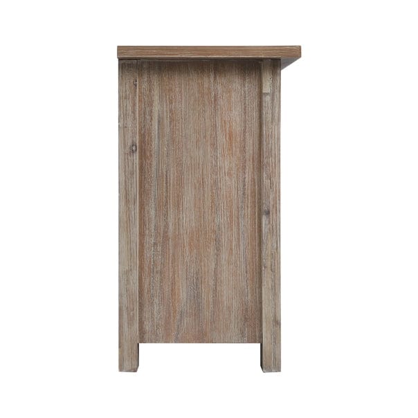 Waterford 3-Door Acacia Wood Storage Credenza、mySite、g9winljtr