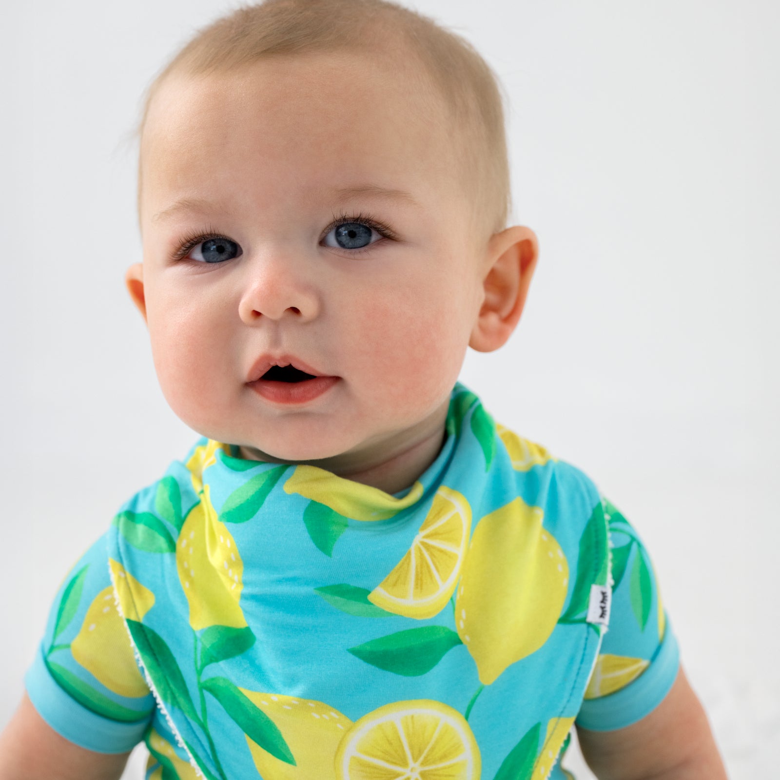 Blue Sunny Citrus Bandana Bib、mySite、g9winljtr