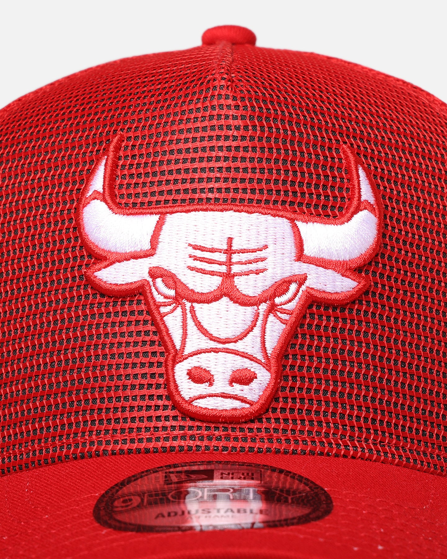 New Era Chicago Bulls 'Polychromatic Mesh' 9FORTY A-Frame Snapback Scarlet、mySite、zt4zffjzw