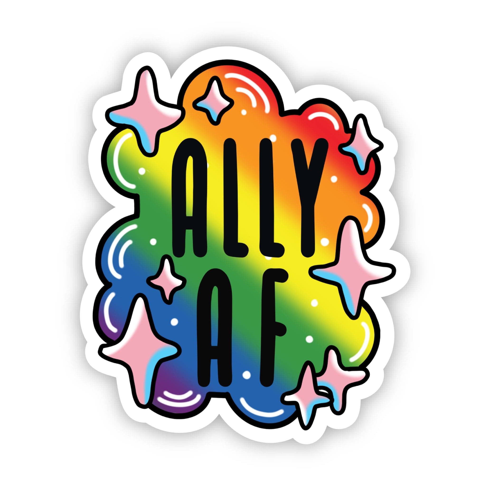  Ally AF Pride Sticker、mySite、elrpsem3k