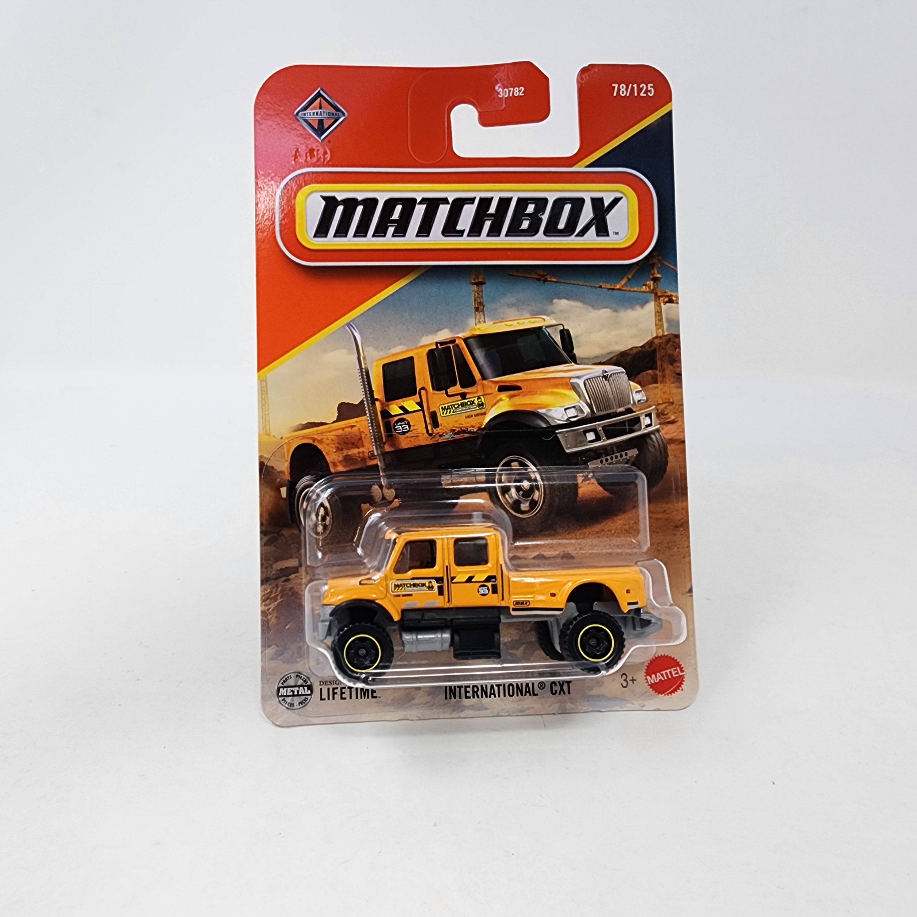 International CXT #78 * Yellow * 2025 Matchbox Basic Mainline Case H、mySite、hgirdovlk