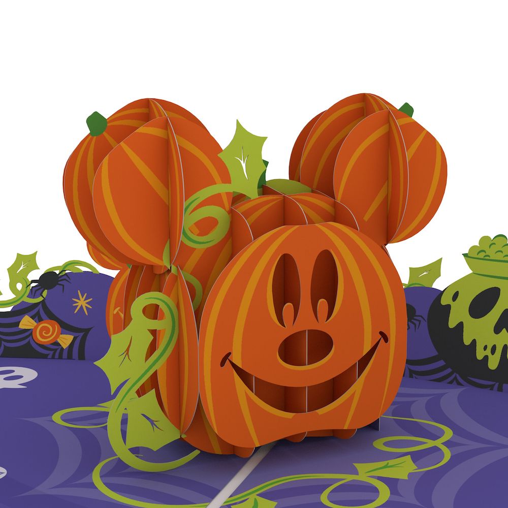 Disney's Mickey Mouse Happy Halloween Pop-Up Card、mySite、solidvoid