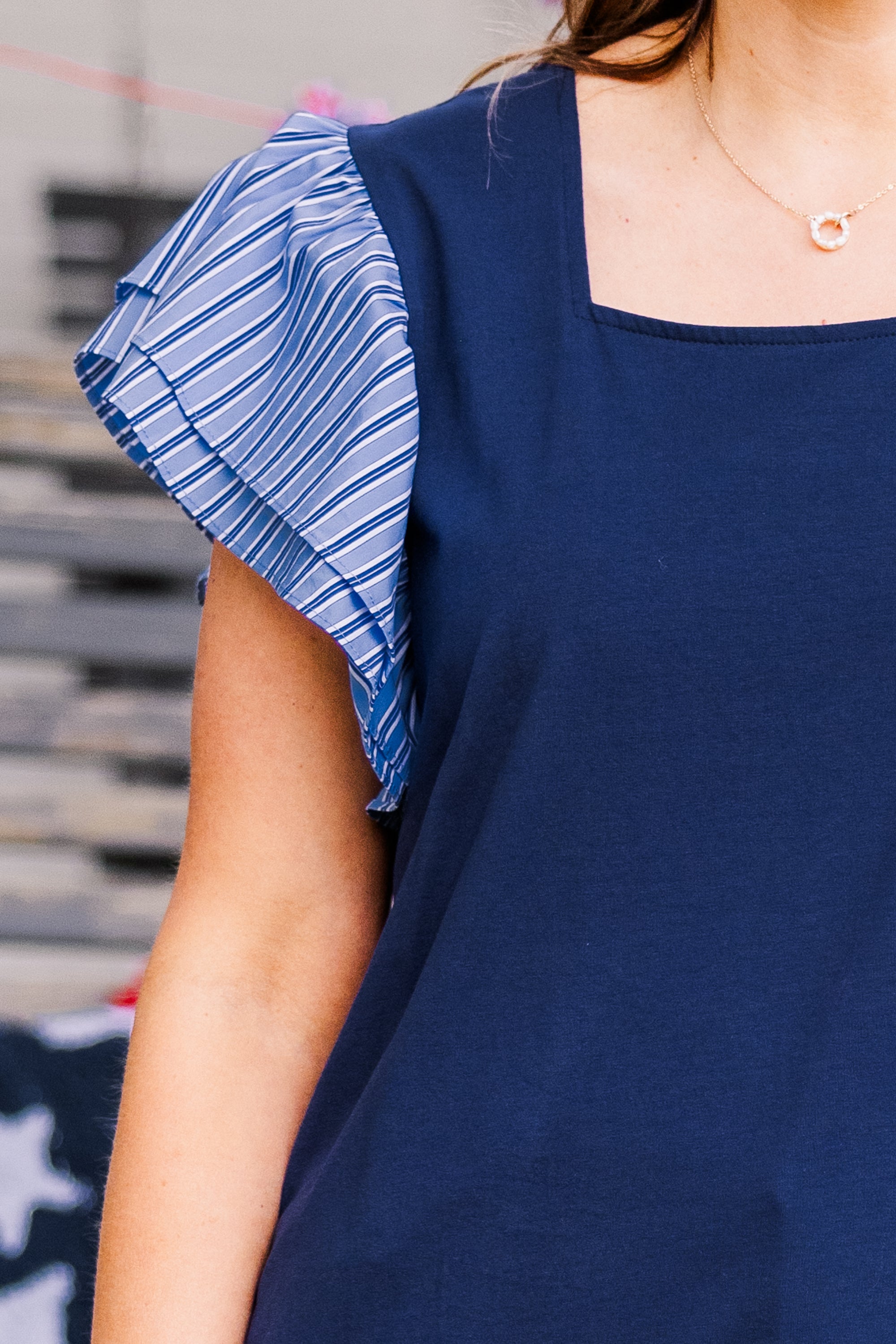  Up And Coming Top, Navy-Blue、mySite、justintrudeaud