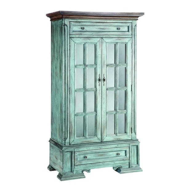 Hartford Hand-Painted Wood Storage Cabinet、mySite、g9winljtr