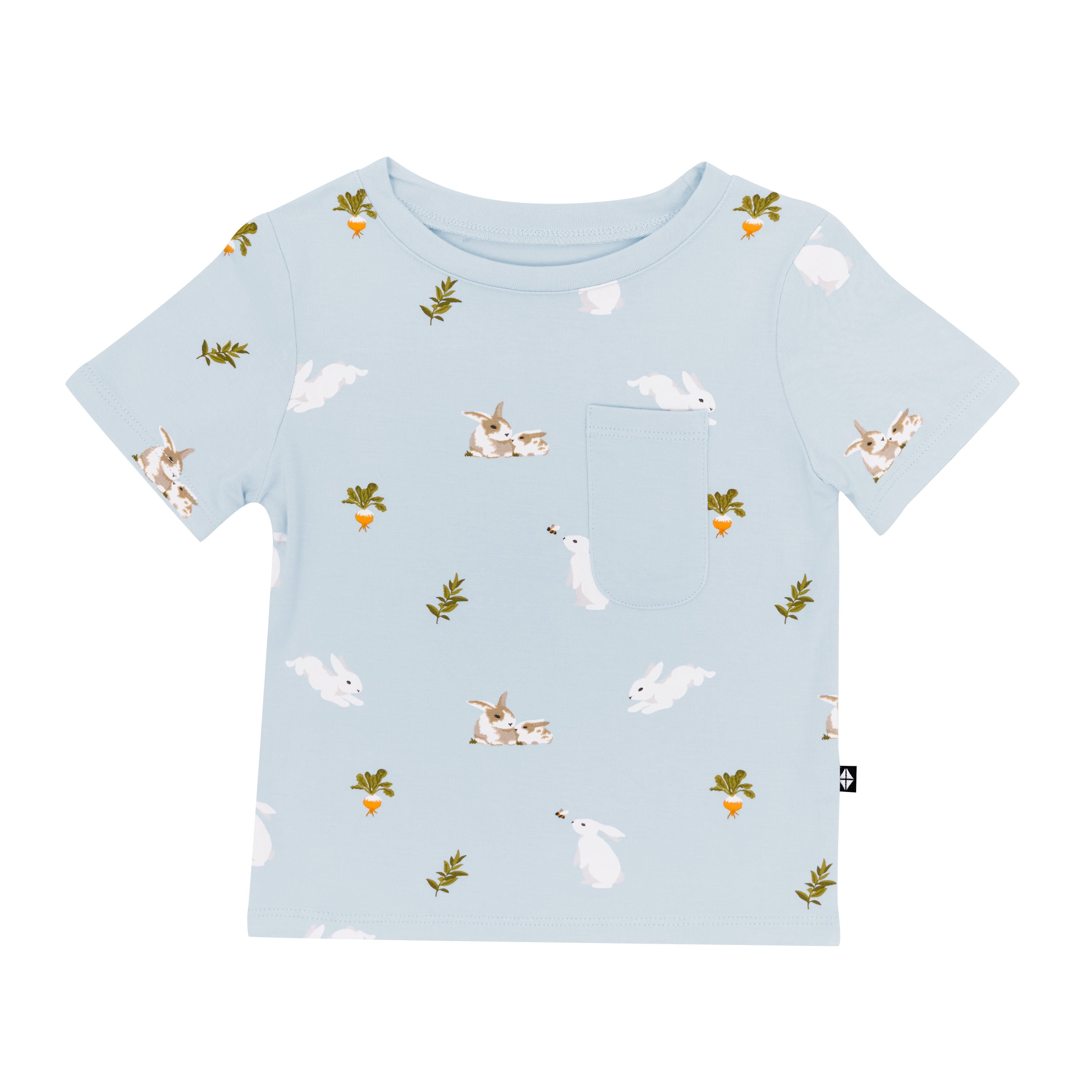  Toddler Crew Neck Tee in Ice Rabbit、mySite、layawaytickets