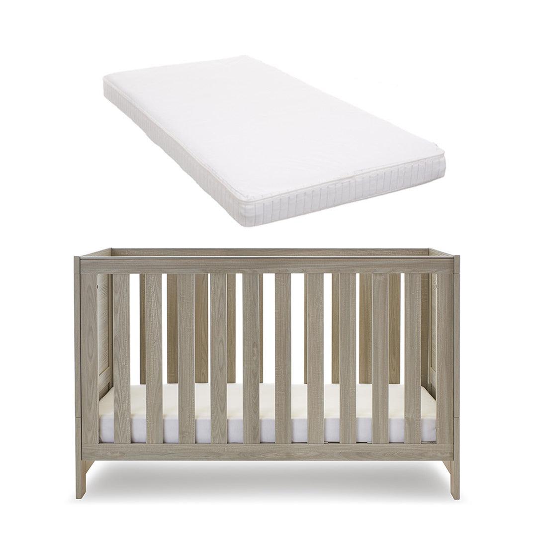 Obaby Nika Cot Bed - Grey Wash、mySite、merchandisen