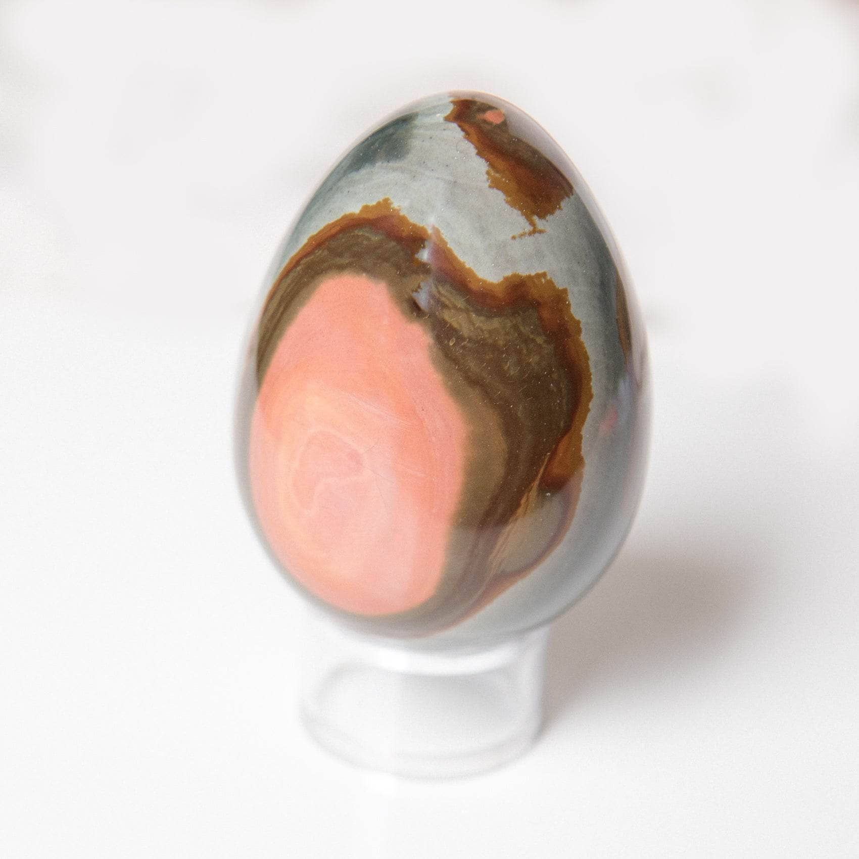 Polychrome Jasper Eggs - AAA Premium Quality、mySite、hinf8tx79