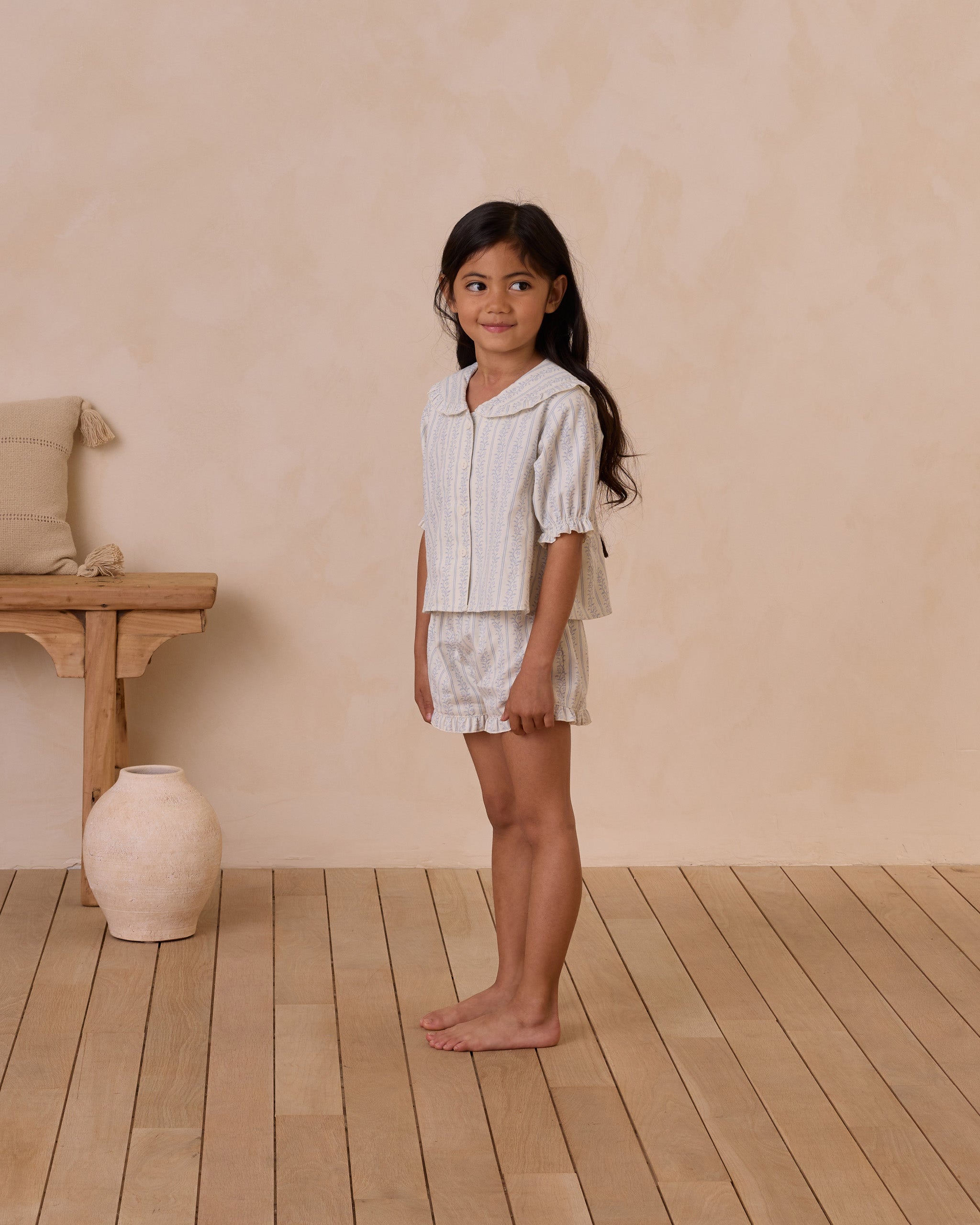  Delilah Pajama Set || Blue Vines、mySite、layawaytickets