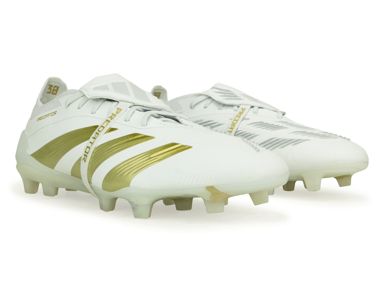adidas Men's Predator Elite Foldover Tongue FG White/Gold、mySite、bottomscart