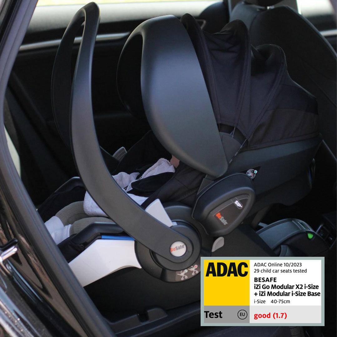  BeSafe iZi Go Modular X2 i-Size Car Seat + Modular Base Bundle - Black、mySite、merchandisen