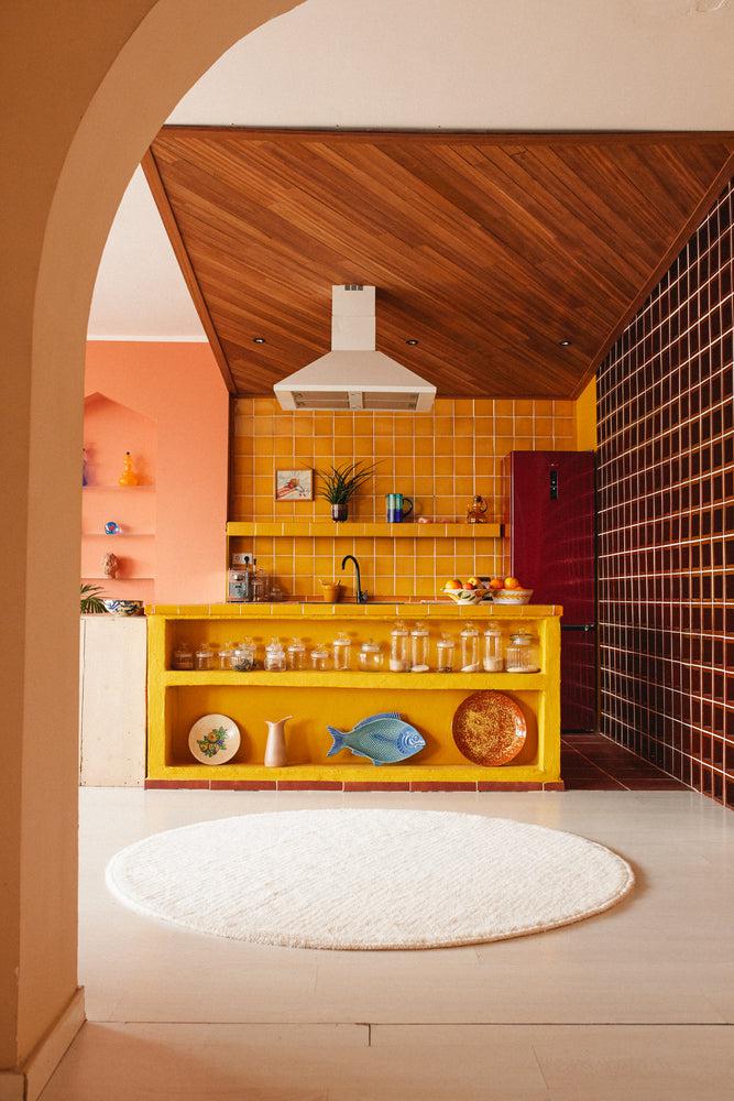 WOOL ROUND RUG NATURAL、mySite、gigharbornorthrealestate