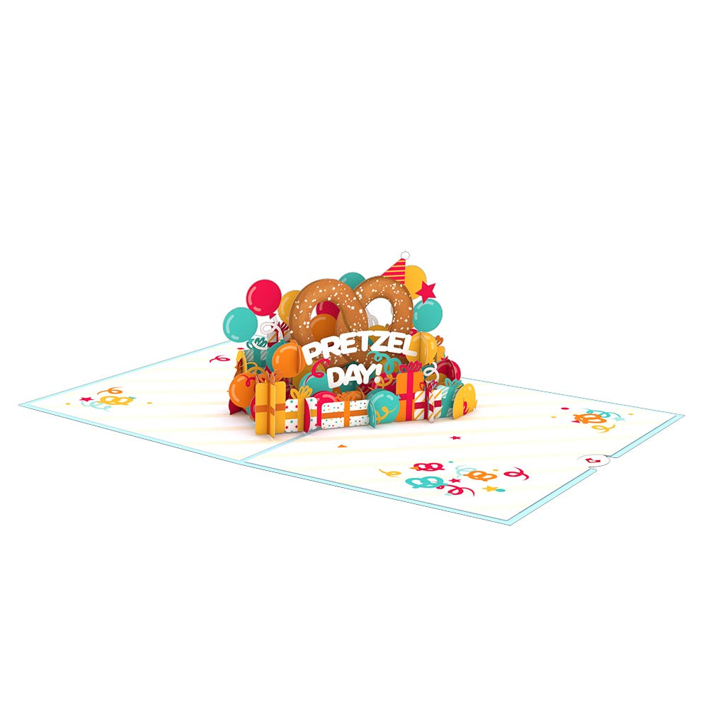 The Office Pretzel Day Birthday Pop-Up Card、mySite、solidvoid