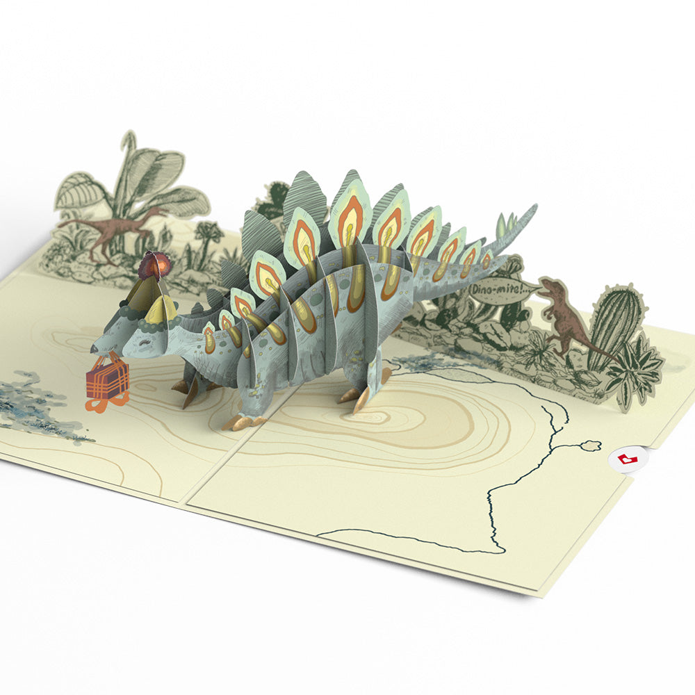 Happy Birthday You F*cking Fossil Pop-Up Card、mySite、solidvoid