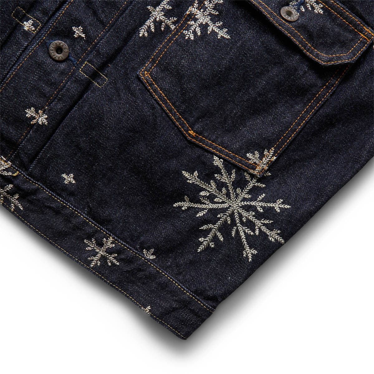 14OZ DENIM SNOW EMBROIDERY 1ST JKT、mySite、zt4zffjzw