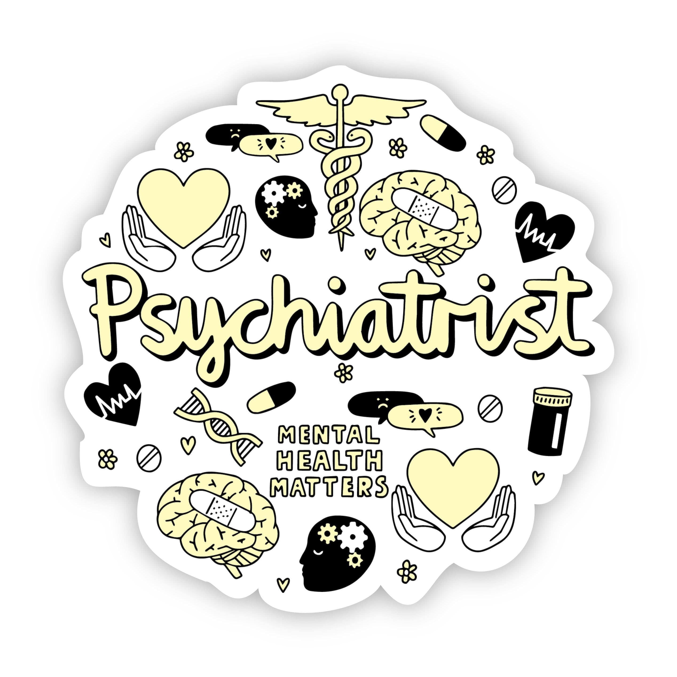  Psychiatrist Sticker、mySite、elrpsem3k