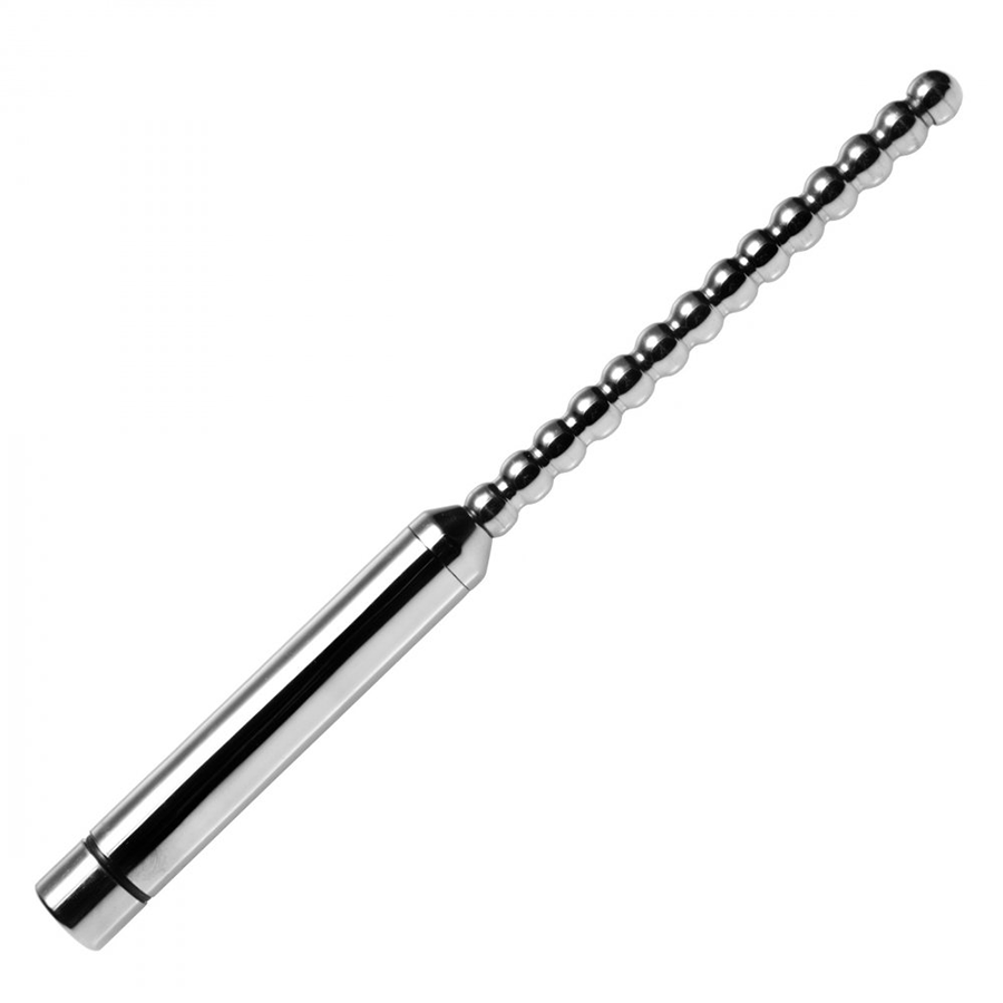 6.5 Inch Stainless Steel Vibrating Beaded Urethral Sound by Master Series、mySite、bottomscart