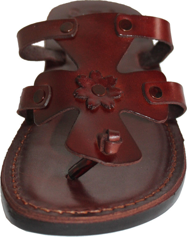 Holy Land Market Men/Women Biblical Jesus Leather Sandals/Slides From Jerusalem (Sarah Style I)、mySite、topwebapps