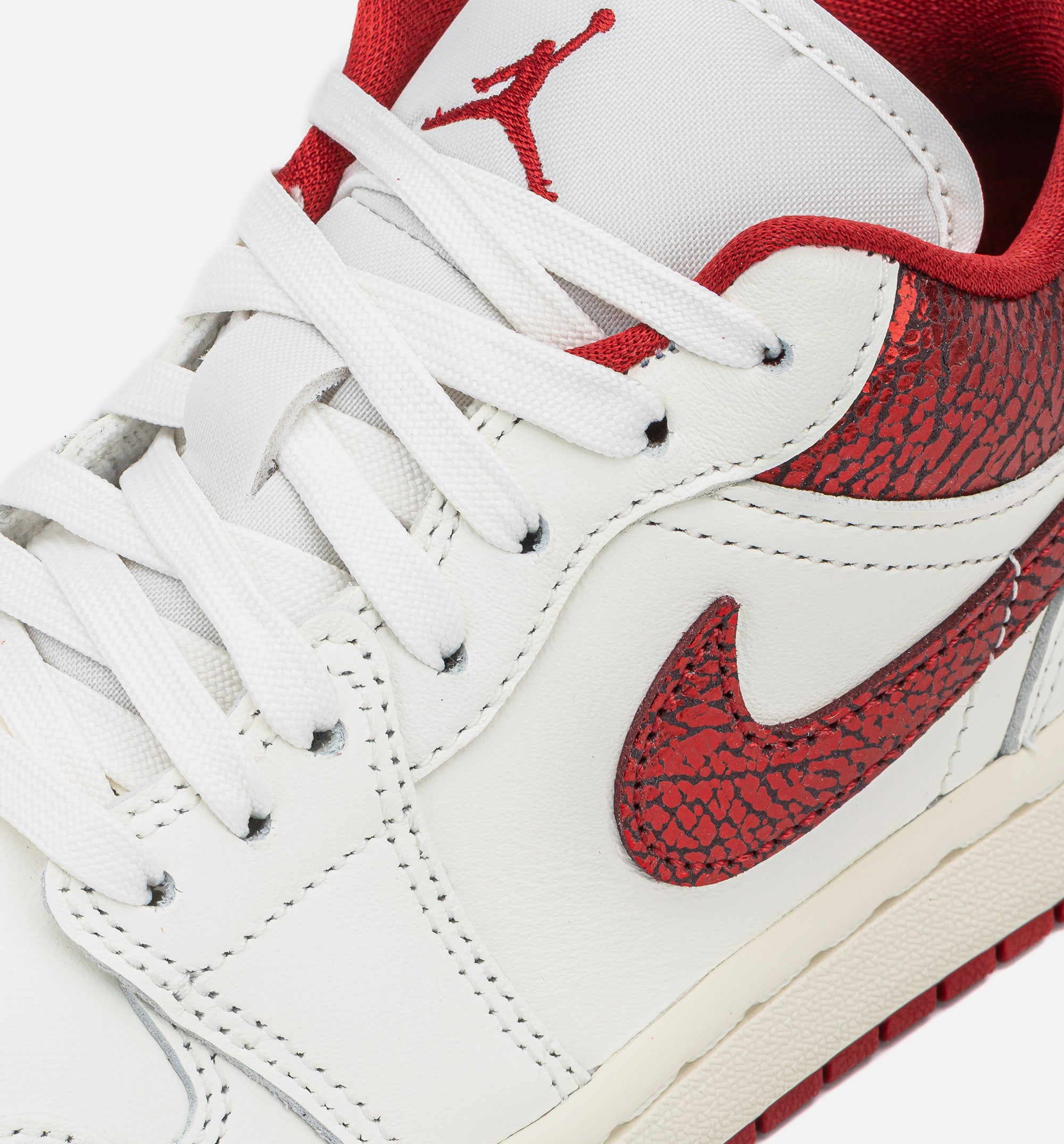 Air Jordan 1 Low SE Womens Lifestyle Shoe - Sail/Varsity Red/Team Red、mySite、dreamappss
