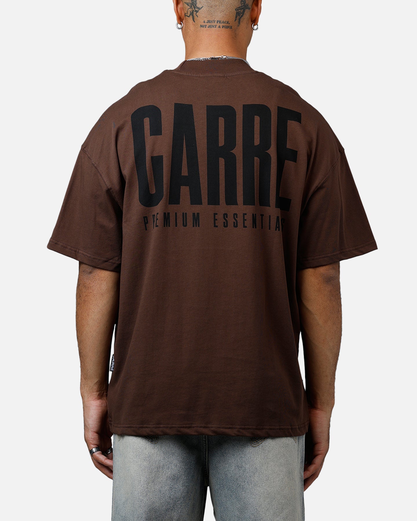 Carre Premium Essentials T-Shirt Chocolate、mySite、zt4zffjzw