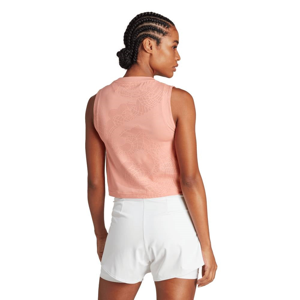 adidas Women's London Match Tank Top (Clay)