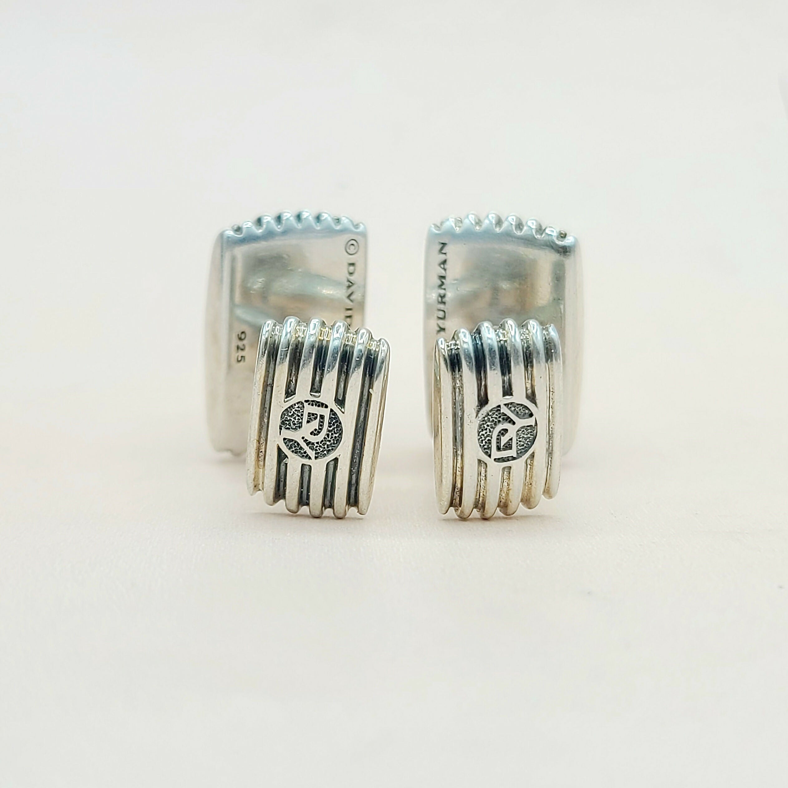 David Yurman Royal Cord Cufflinks Gray Sapphire、mySite、hinf8tx79