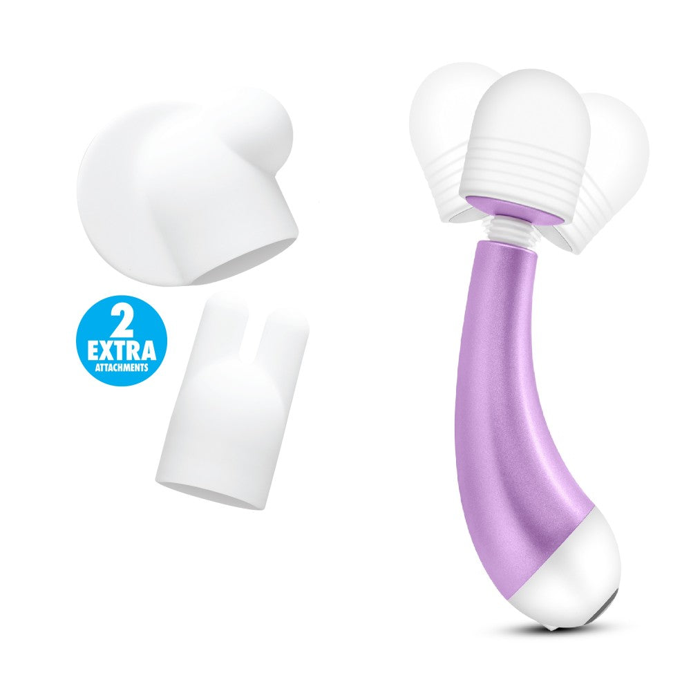 Noje By Blush® | Delite Wisteria 10 Function Vibrating Massage Wand Kit、mySite、bottomscart