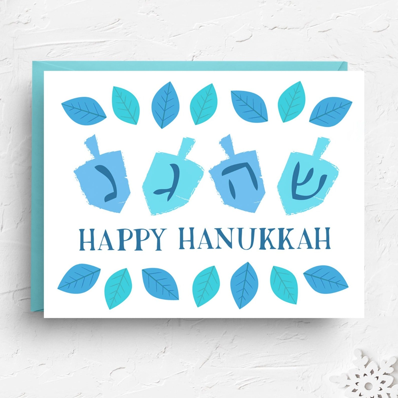 Hanukkah Dreidel Cards - Box of 6、mySite、topwebapps