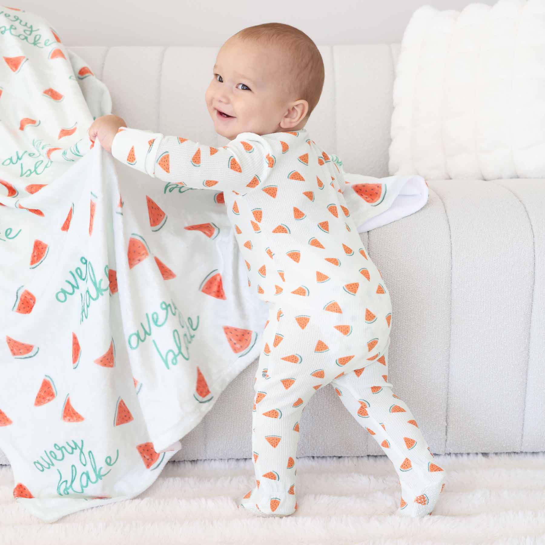  Bamboo Waffle Zipper Footies | Printed、mySite、layawaytickets