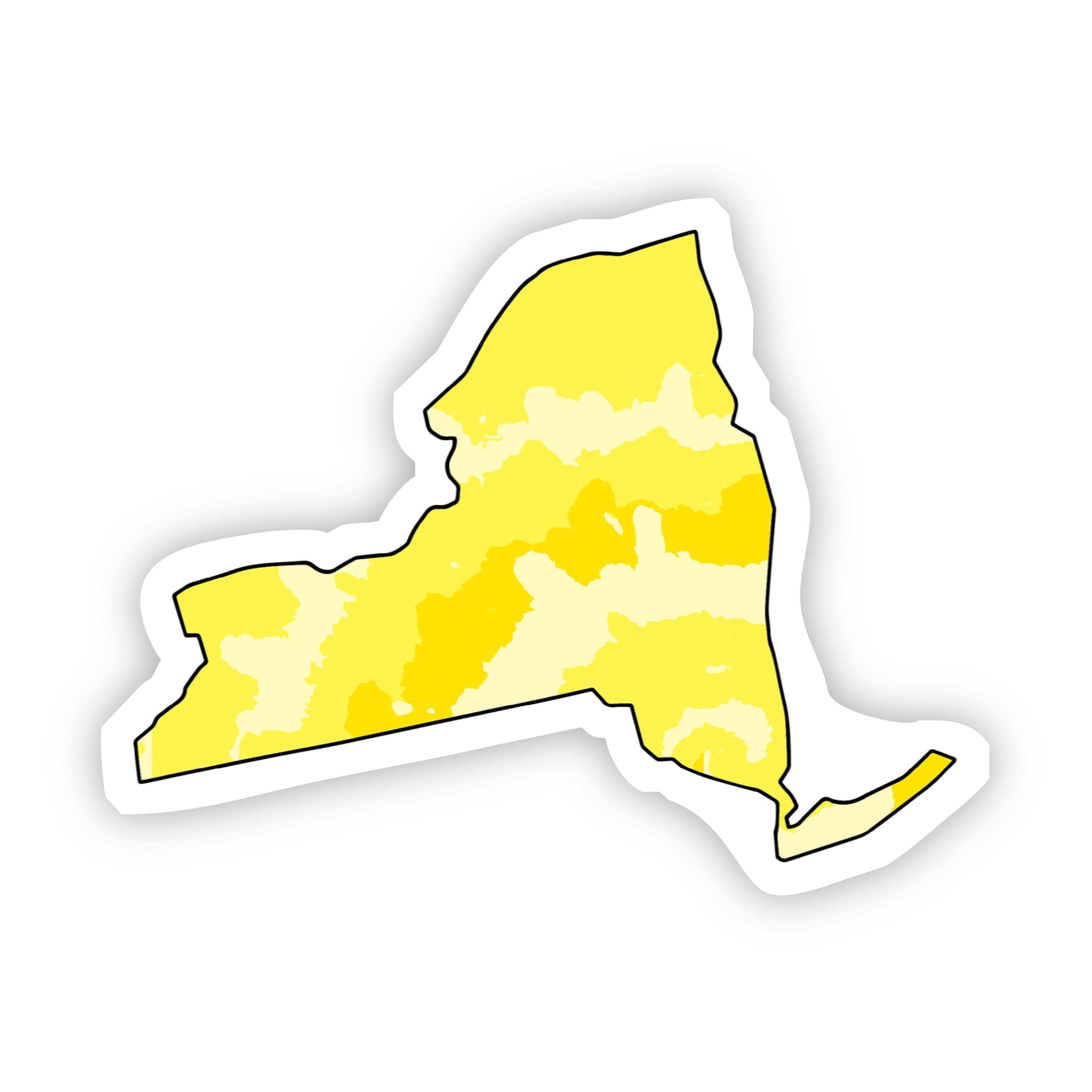  New York Yellow Sticker、mySite、elrpsem3k