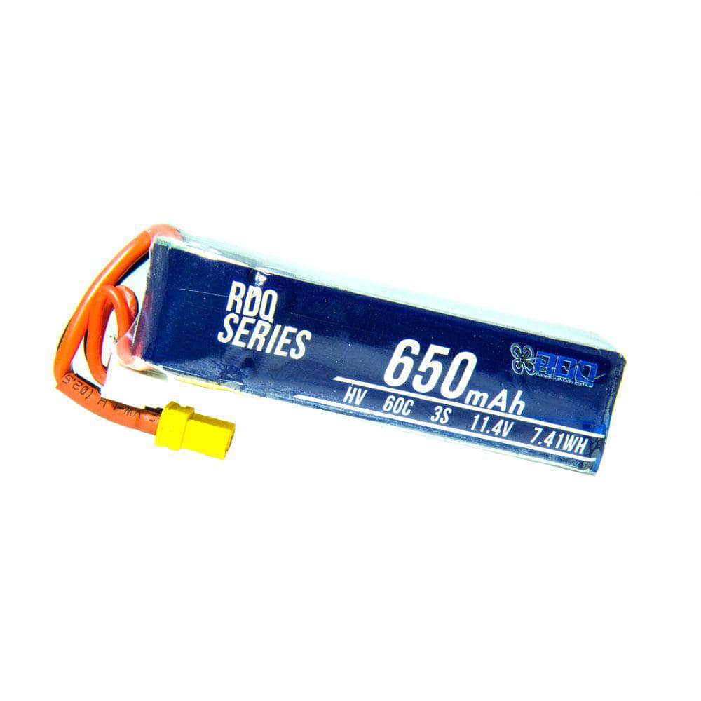  RDQ Series 11.4V 3S 650mAh 60C LiHV Micro Battery - XT30、mySite、merchandisen