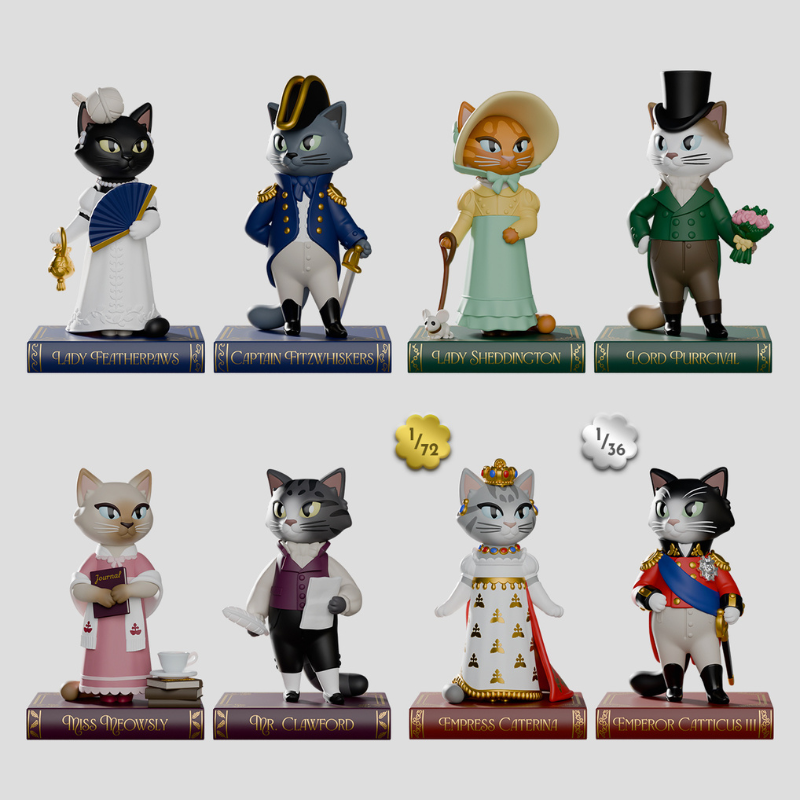  Kaleidos Creative Regency Cats Blind Box、mySite、greenlandpopulation