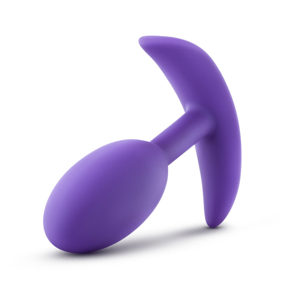 Luxe By Blush® | Wearable Vibra Slim Purple 4-Inch Anal Plug、mySite、bottomscart