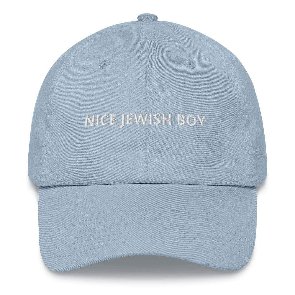 Nice Jewish Boy Embroidered Hat - Navy, Pink or Light Blue、mySite、topwebapps