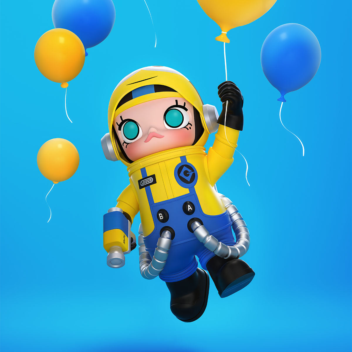  【NEW】POP MART MEGA SPACE MOLLY 400% Minions、mySite、greenlandpopulation