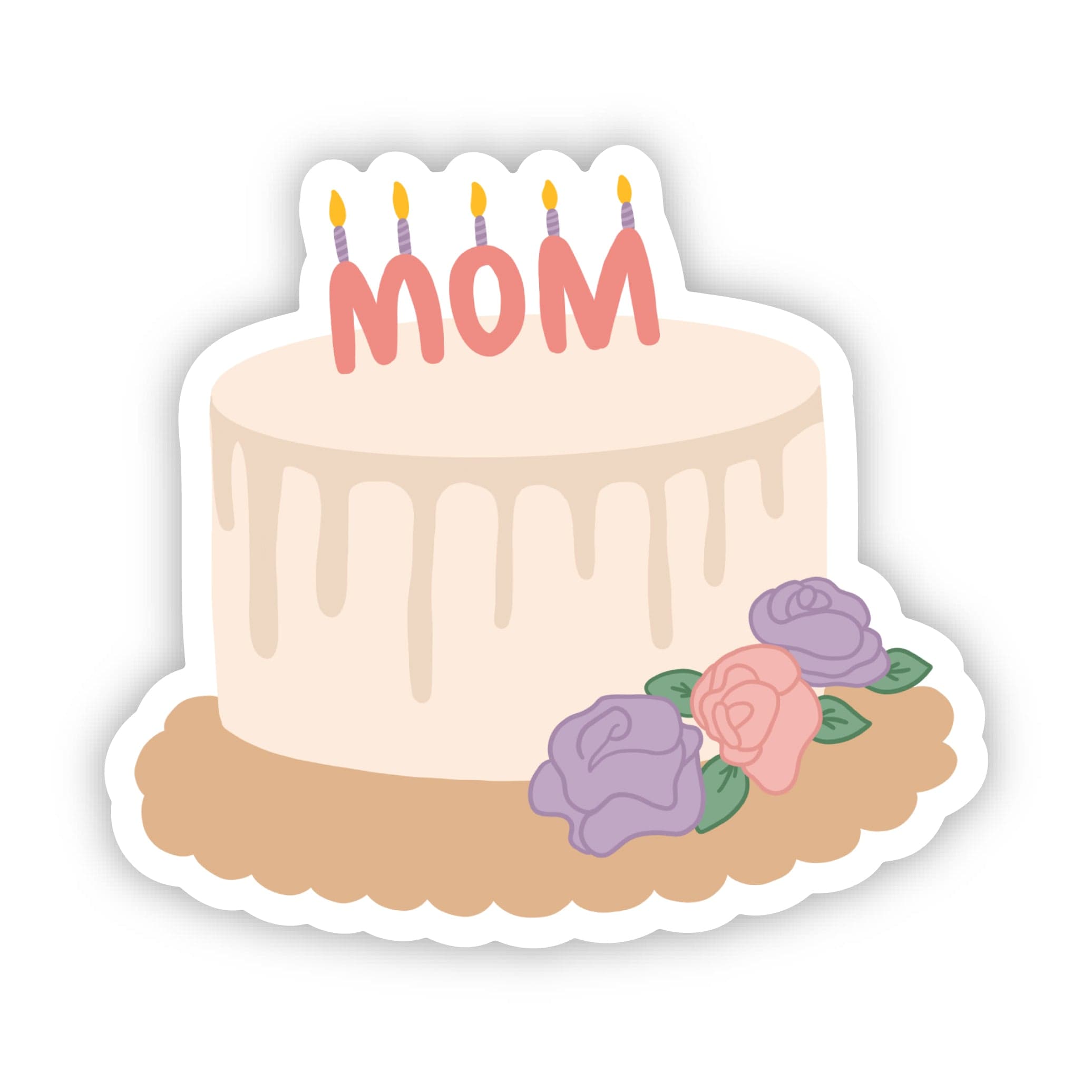  Mom Celebration Cake Sticker、mySite、ghnorth
