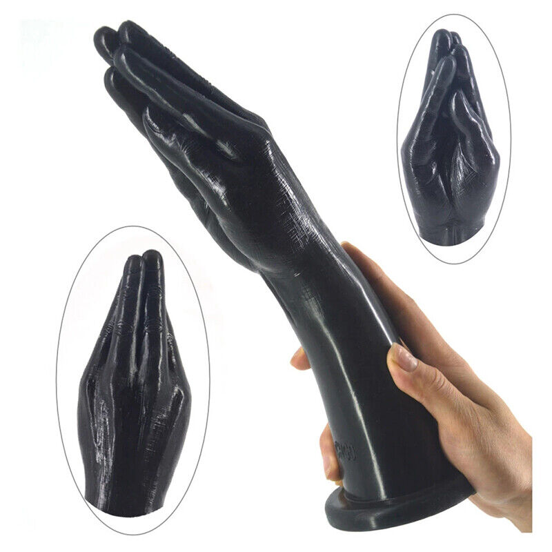 FAAK Fetish Hand Butt Plug | Suction Cup | Black Flexible、mySite、bottomscart