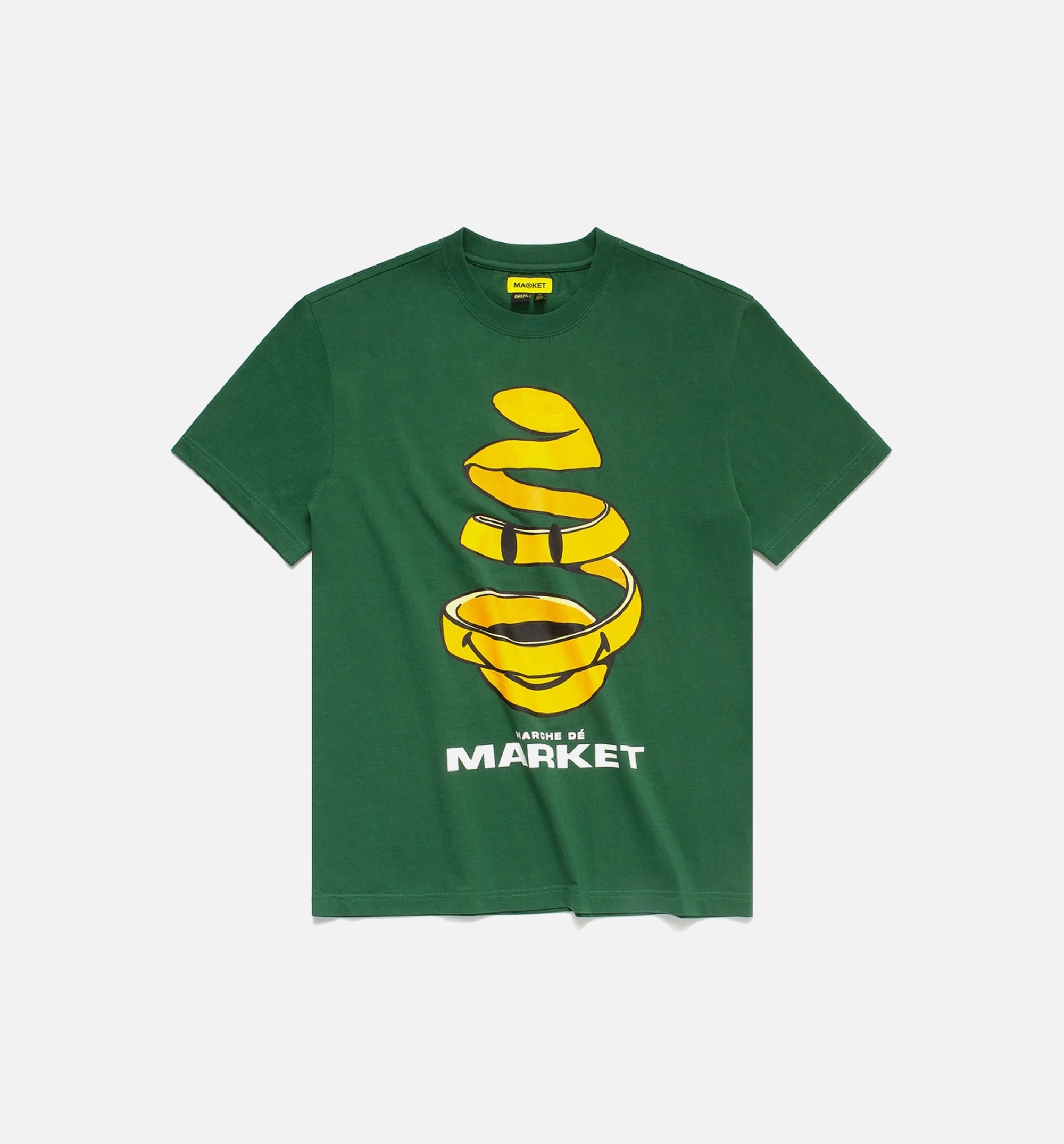 Smiley Tee Mens T-shirt - Green、mySite、dreamappss