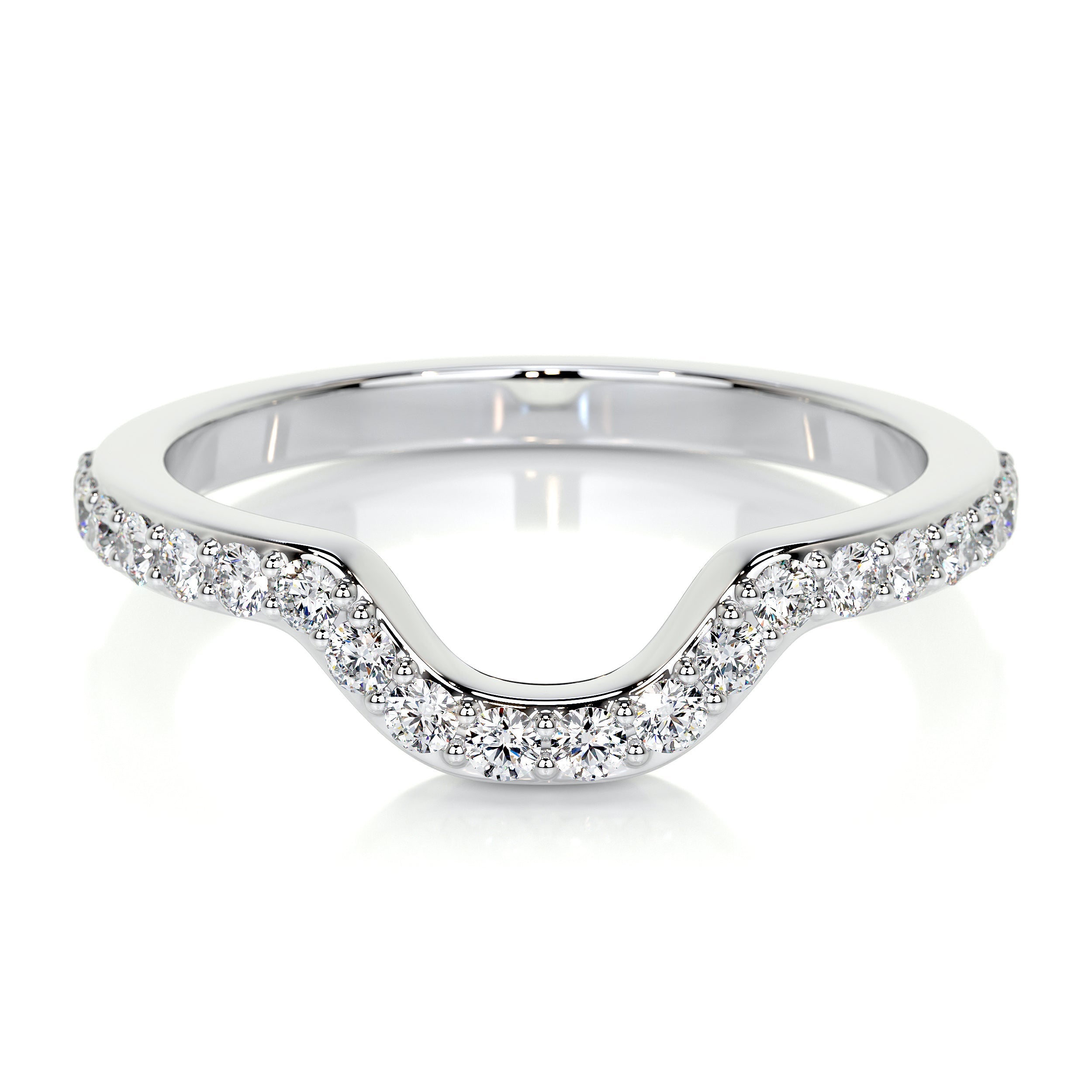 Nina Lab Grown Diamond Wedding Ring (0.2 Carat) -14K White Gold (RTS)、mySite、hinf8tx79