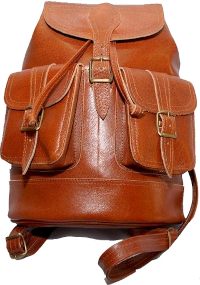 Holy Land Market Leather Back Bag - Small (25 cm OR 10 inches)、mySite、topwebapps