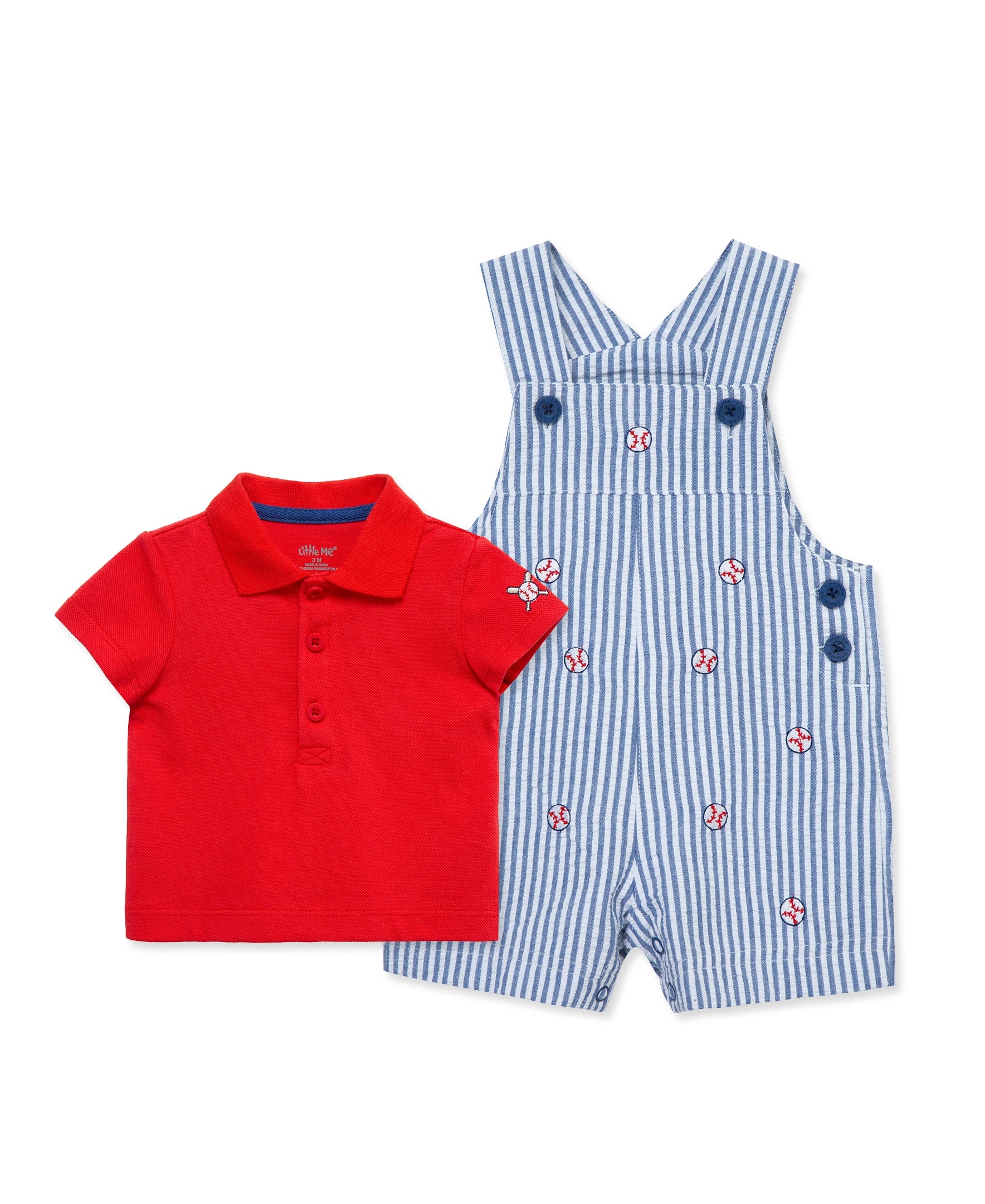 Baseball Woven Shortall Set (12M-24M)、mySite、layawaytickets