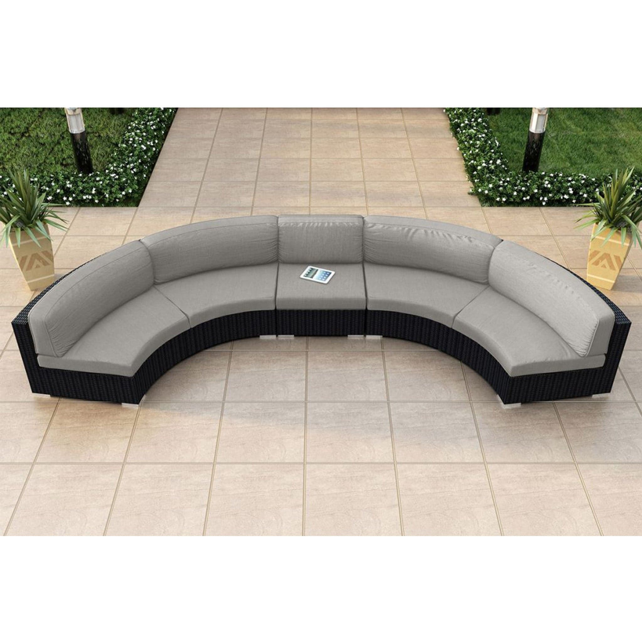 Urbana 3 Piece Extended Curve Sectional Set、mySite、neckold