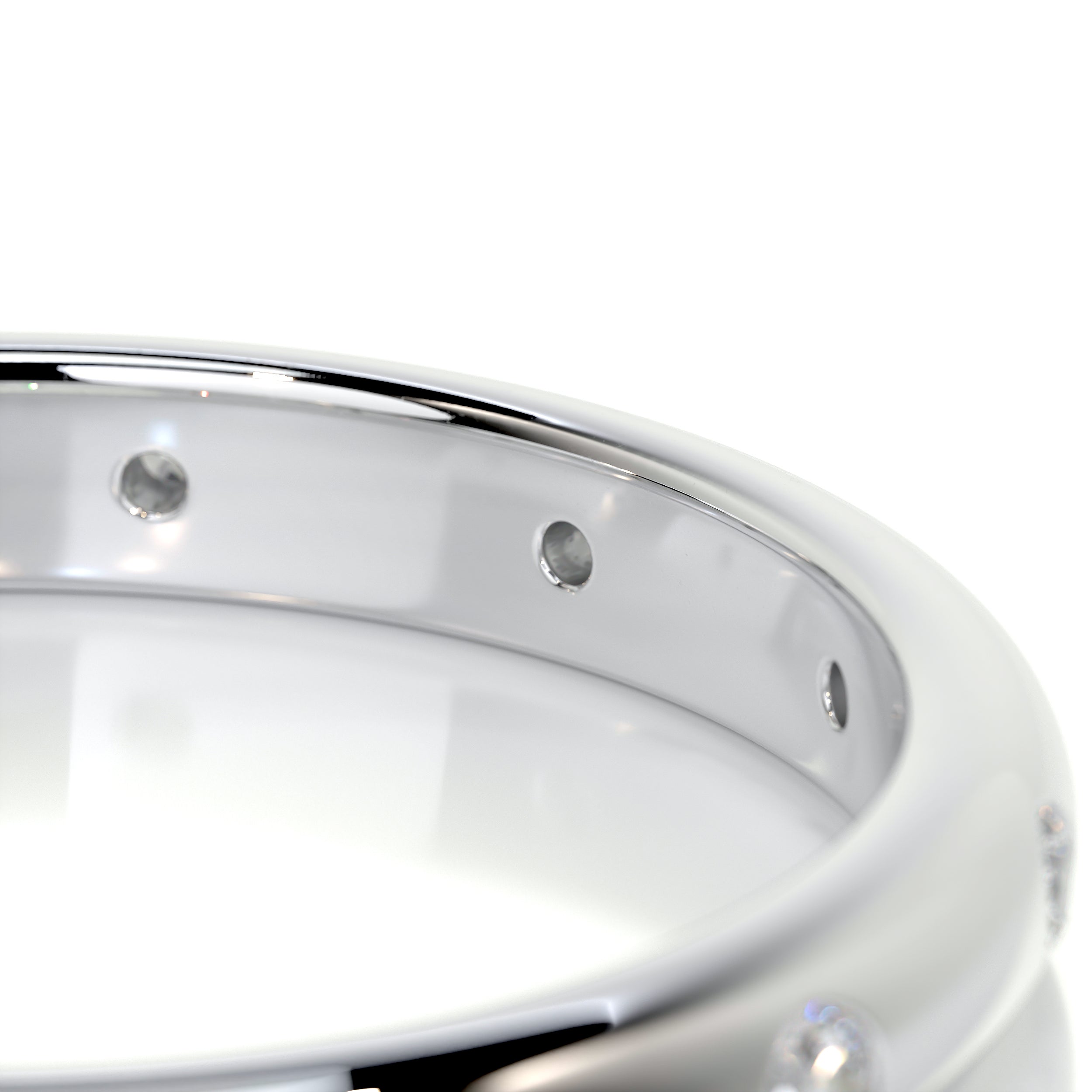 Jenni Men's Diamond Wedding Band (0.20 Carat) -Platinum、mySite、hinf8tx79